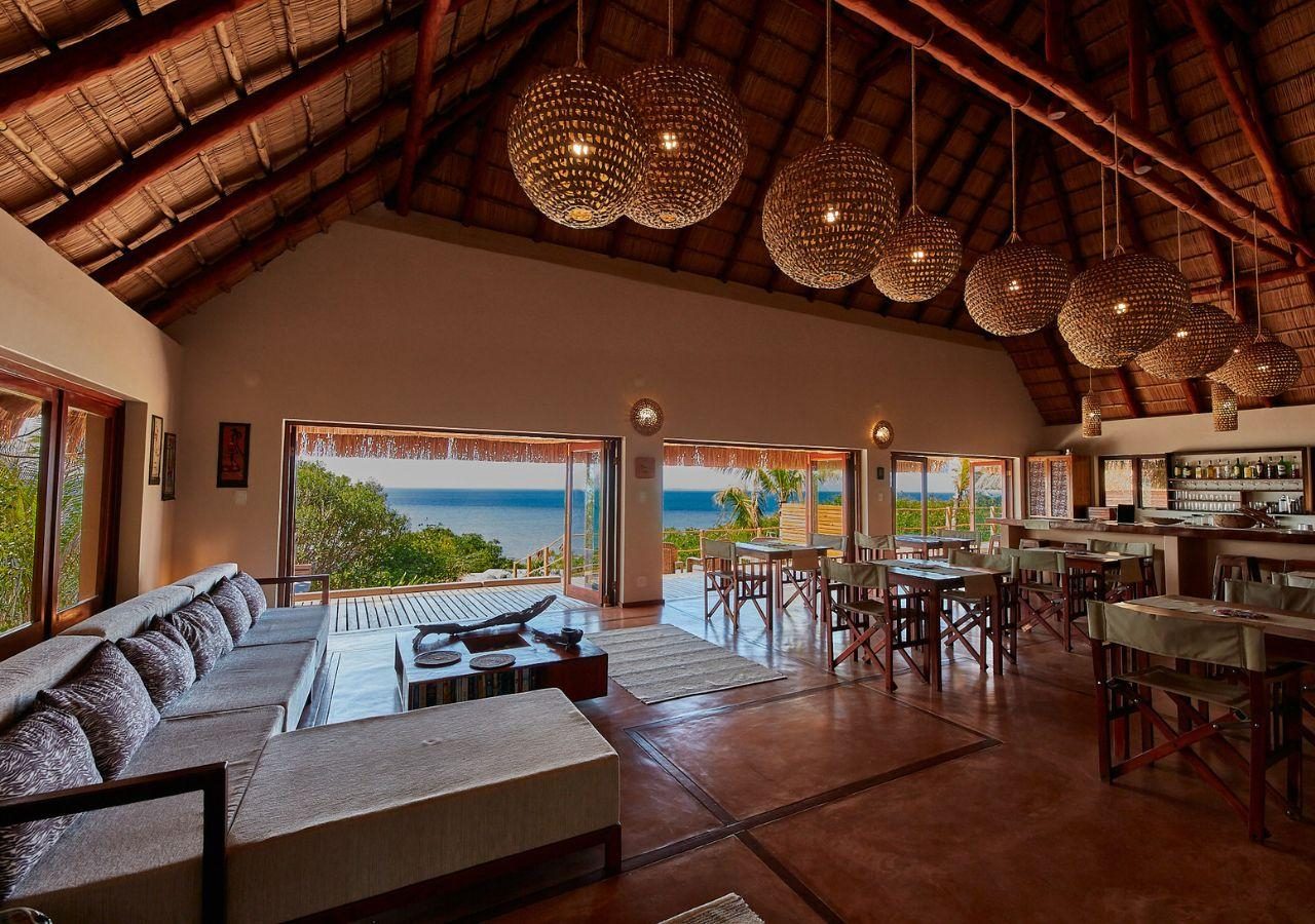 As Dunas Lodge communal guest area