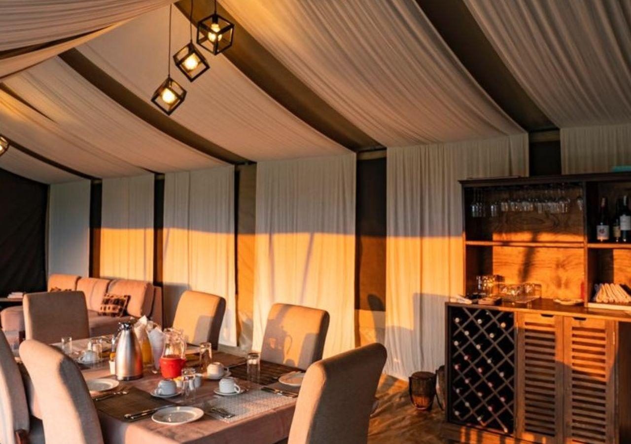 Aurari Camp Dining Tent