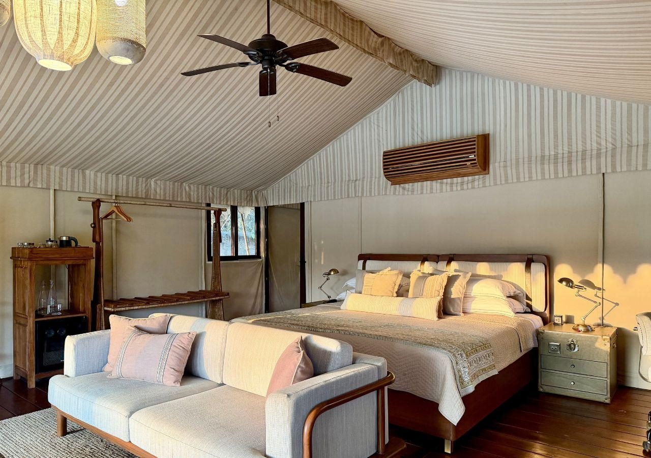 Bagh Villas Tented Suite Interior