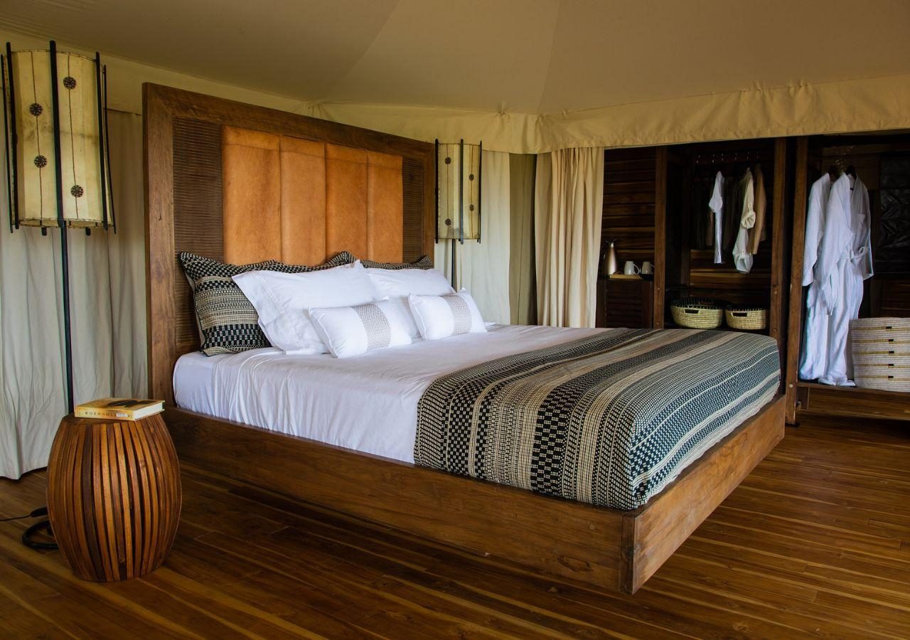 Cherero Camp Luxury Tent King Bedroom