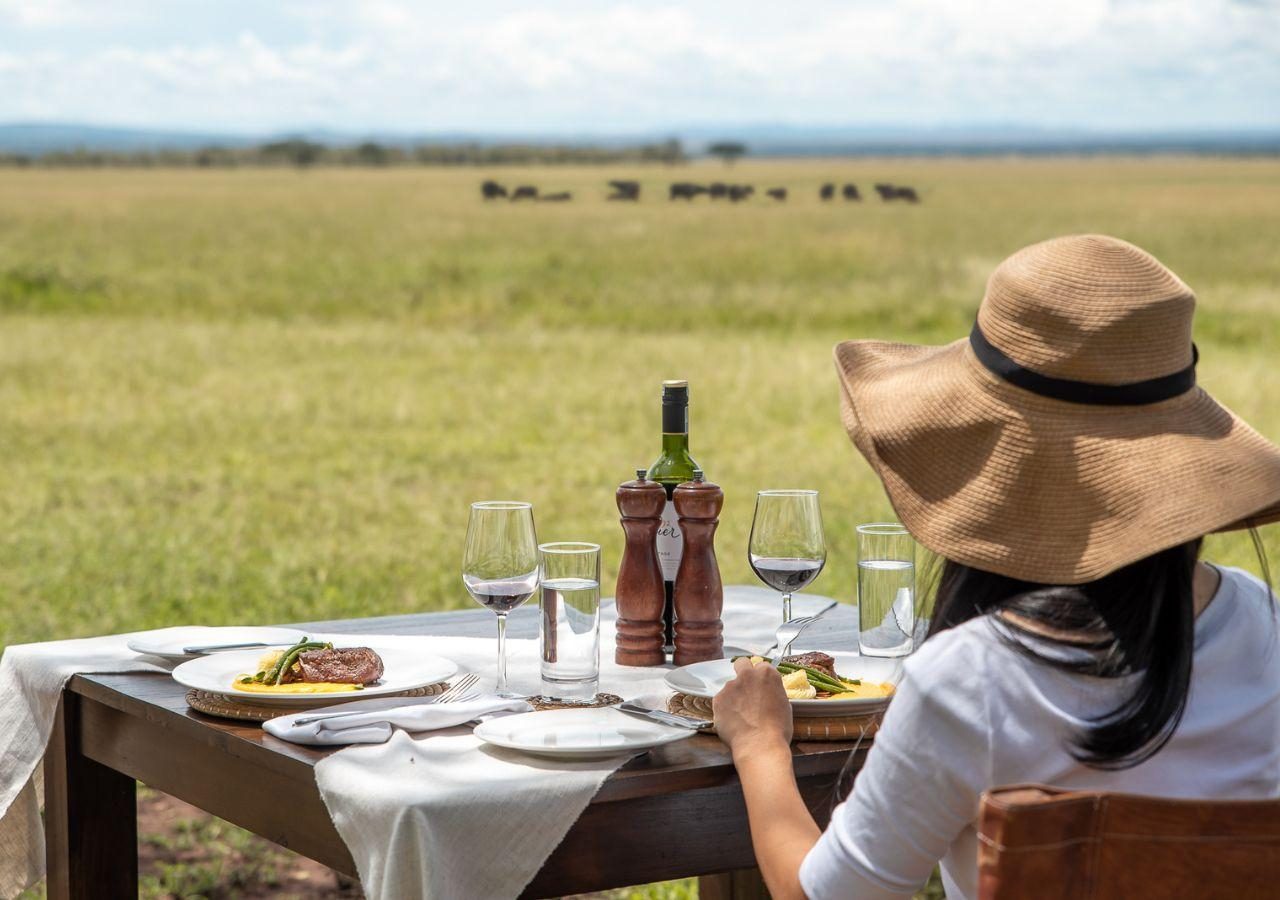 Cherero Camp Open Air Dining