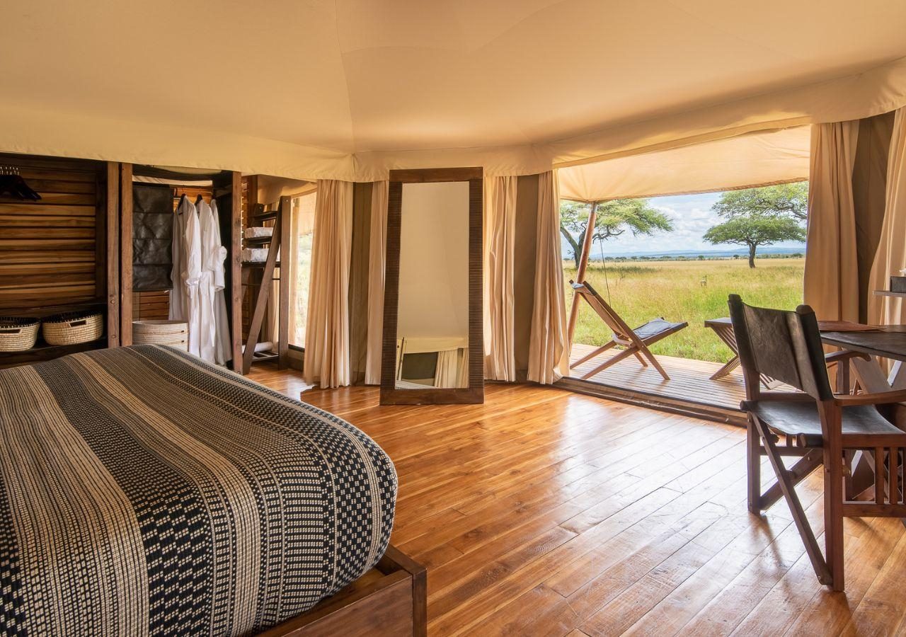 Cherero Camp View from Bedroom