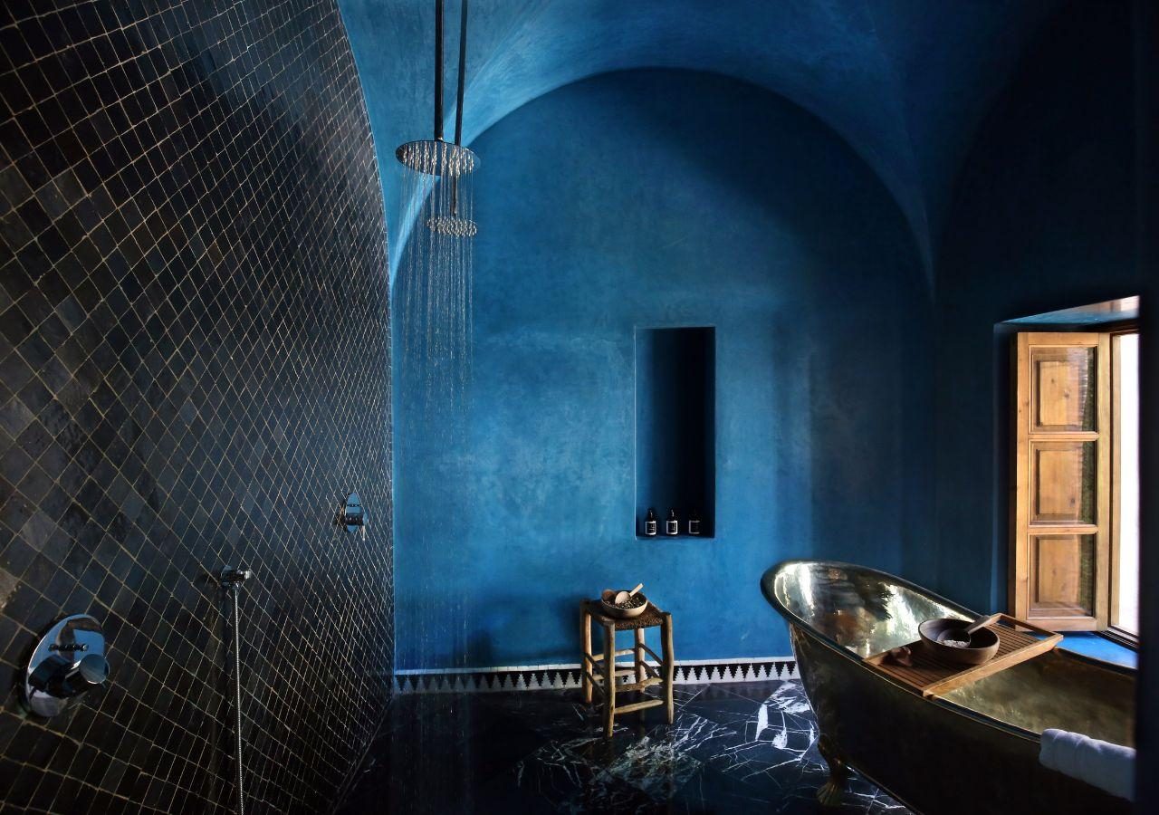 El Fenn - Blue Bathroom