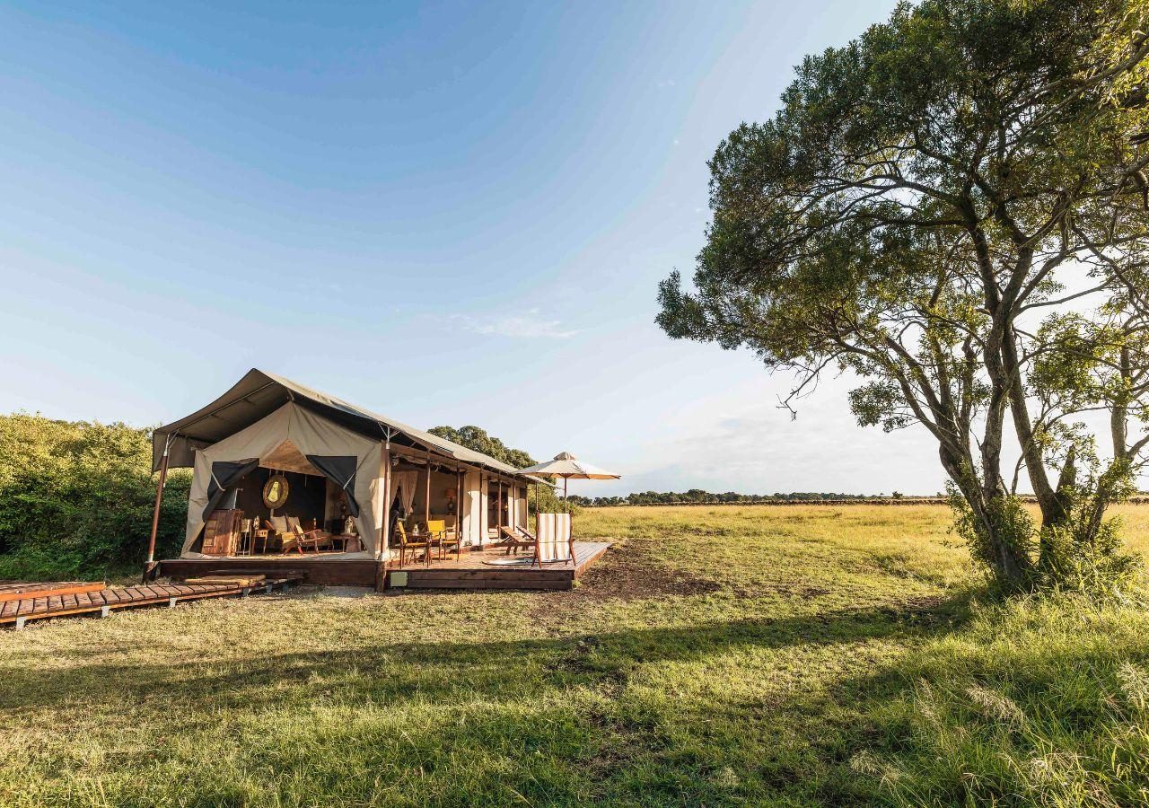 Elewana Little Elephant Pepper Camp Family Main Tent Exterior