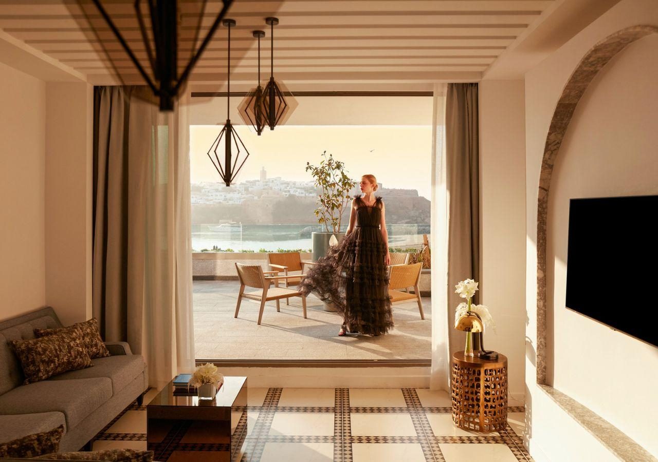Fairmont La Marina Rabat Sale Hotel Residences Rabat Suite Terrace
