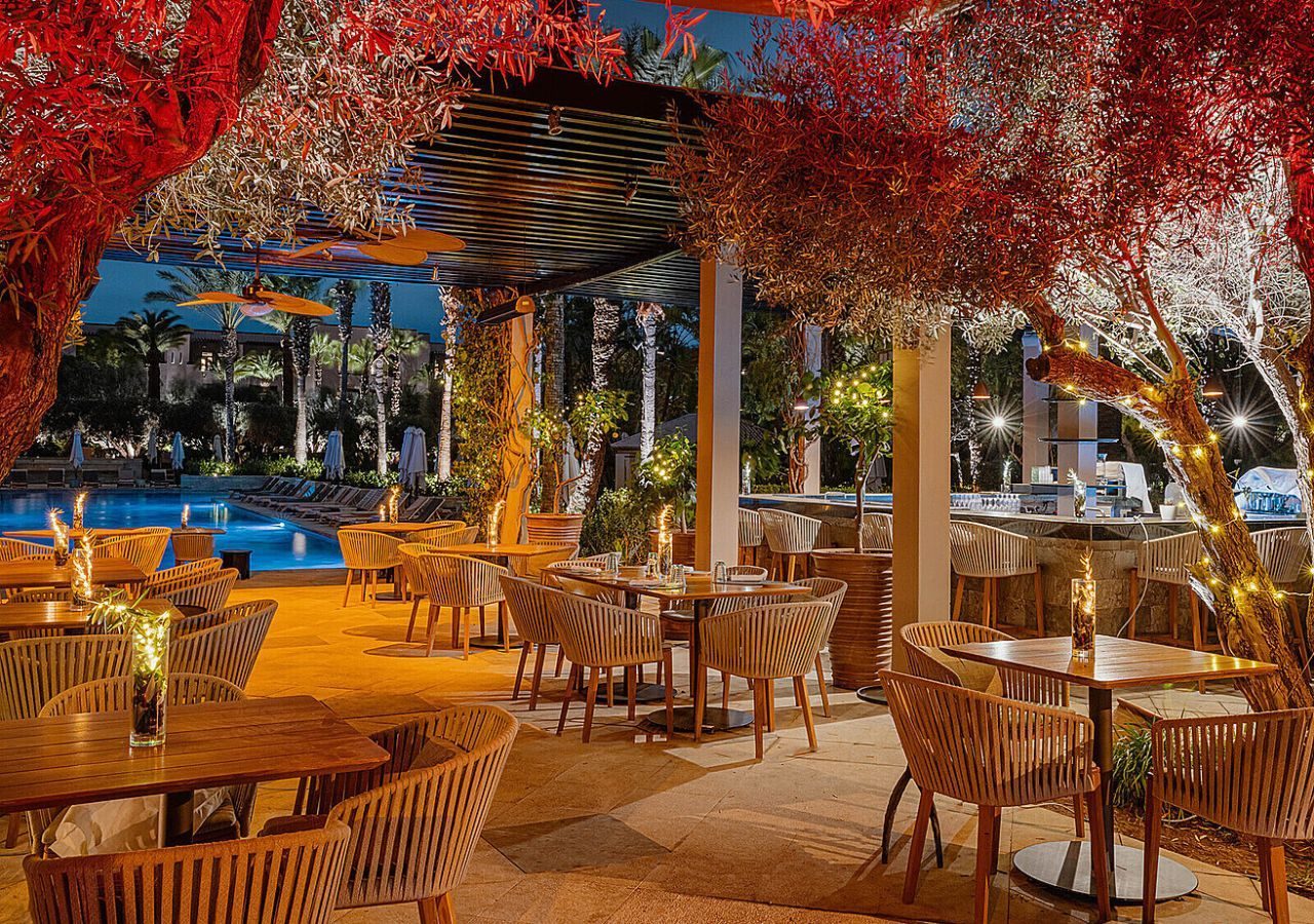 Four Seasons Resort Marrakech One of Many Restaurants