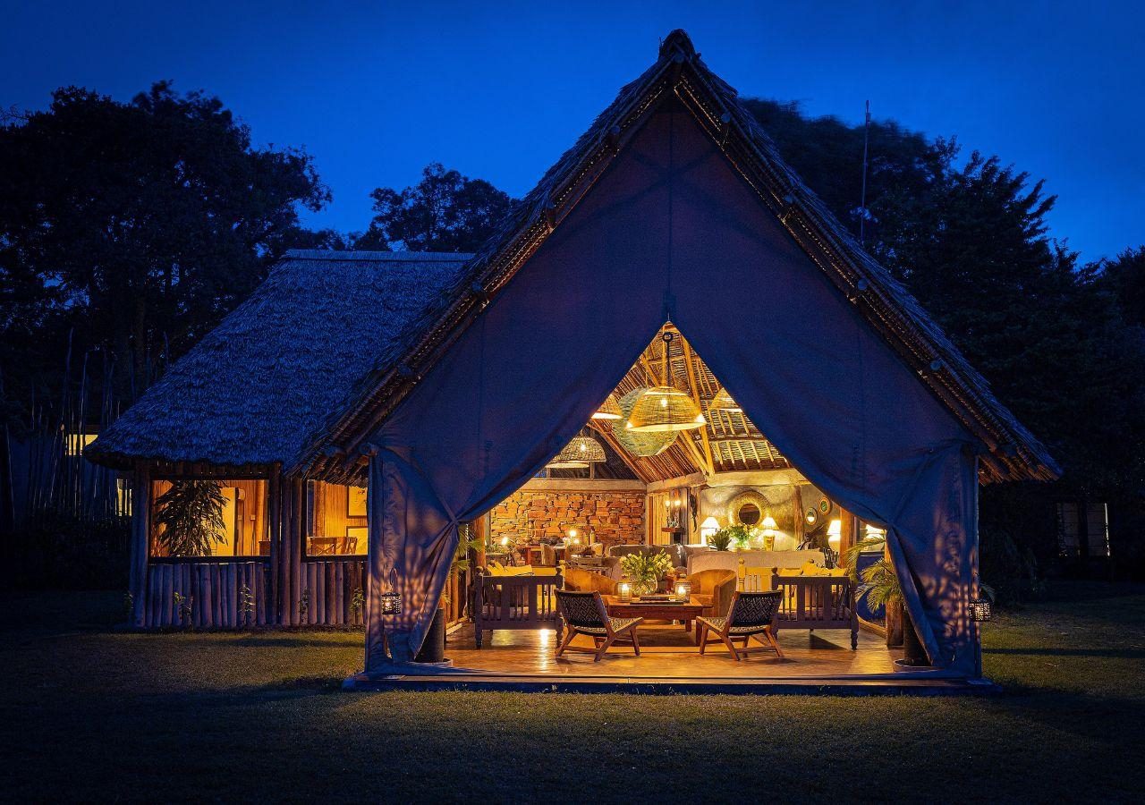 House in the Wild Lounge Tent