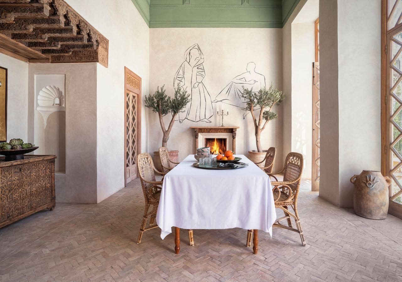 Jnane Rumi Dining Area
