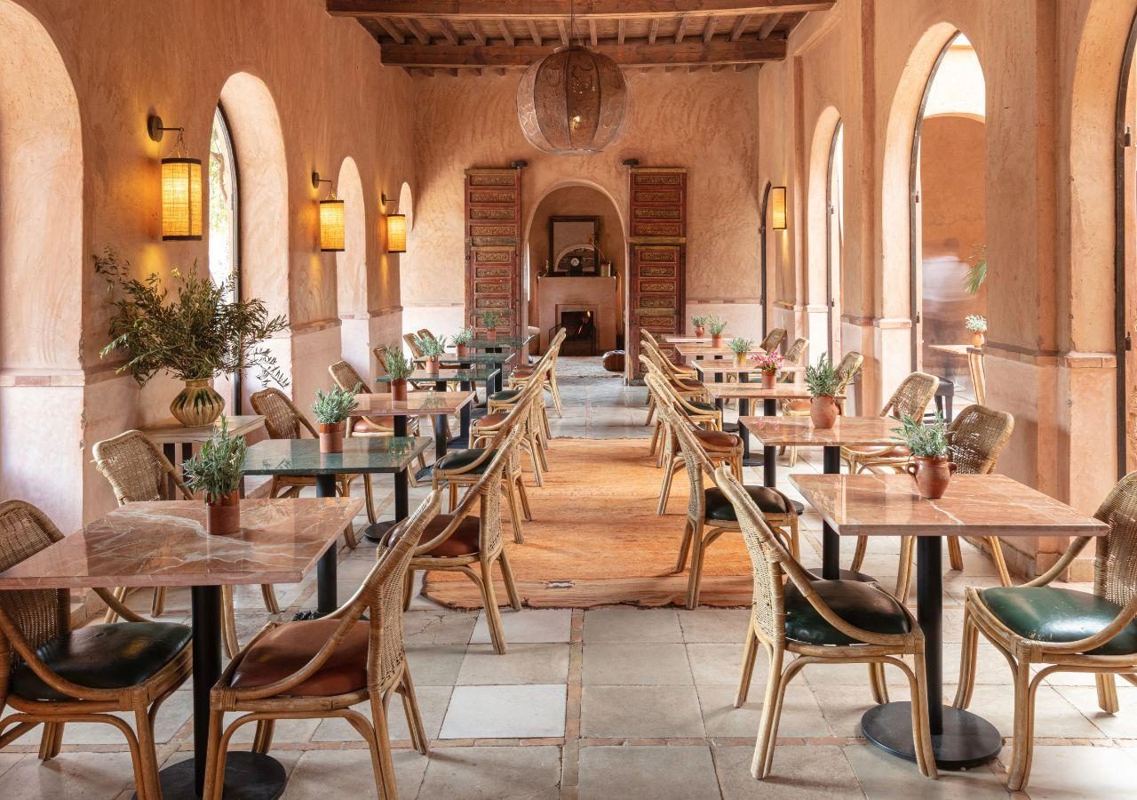 Kasbah Bab Ourika - Dining Area