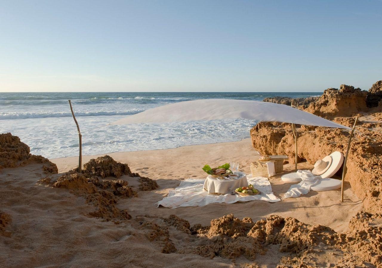 La Sultana Oualidia Hotel - beach picnic