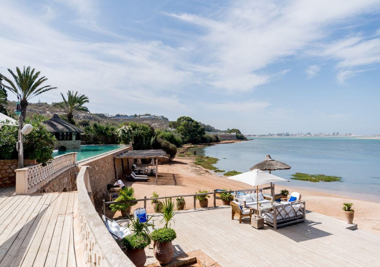 La Sultana Oualidia Hotel - beachside restaurant