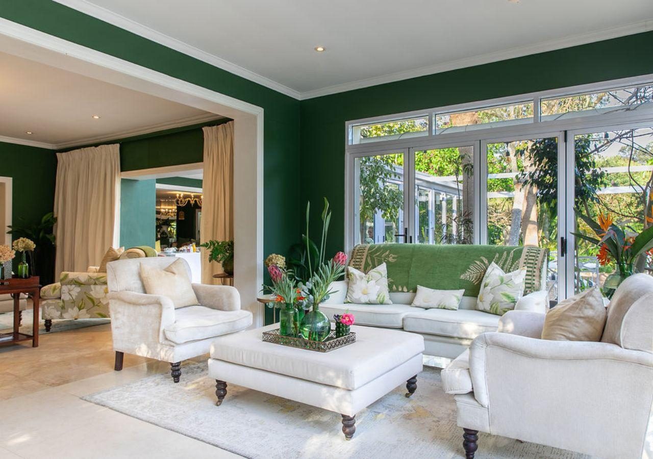 The Last Word Constantia - Sunlit Lounge By The Garden