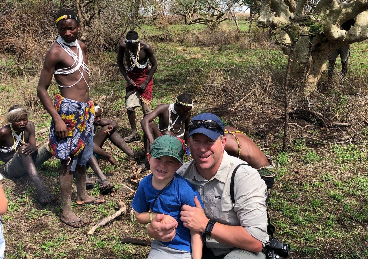 Learning from local communities in Tanzania with my son, 2018