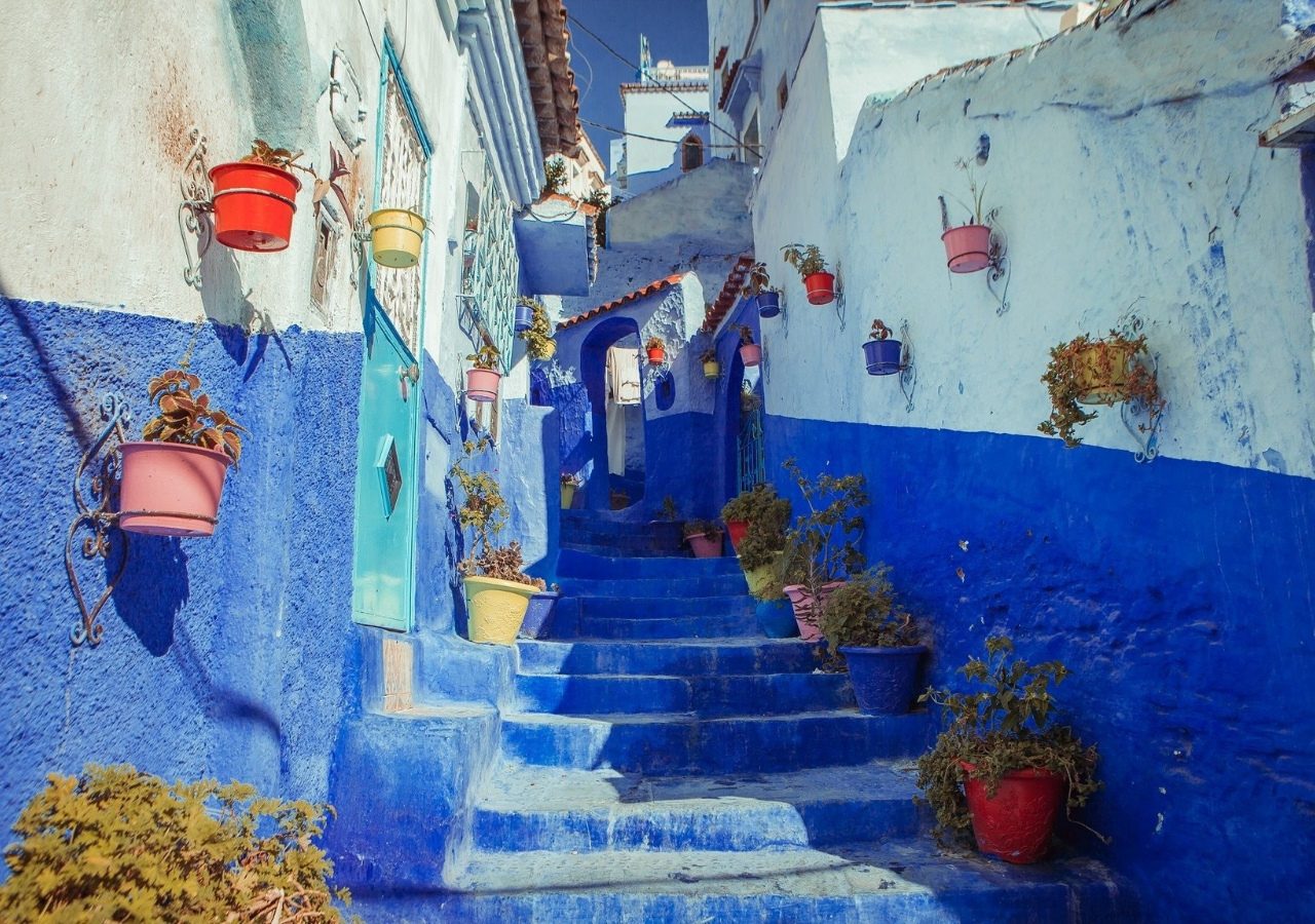 Lina Ryad Spa Streets In Chefchaouen
