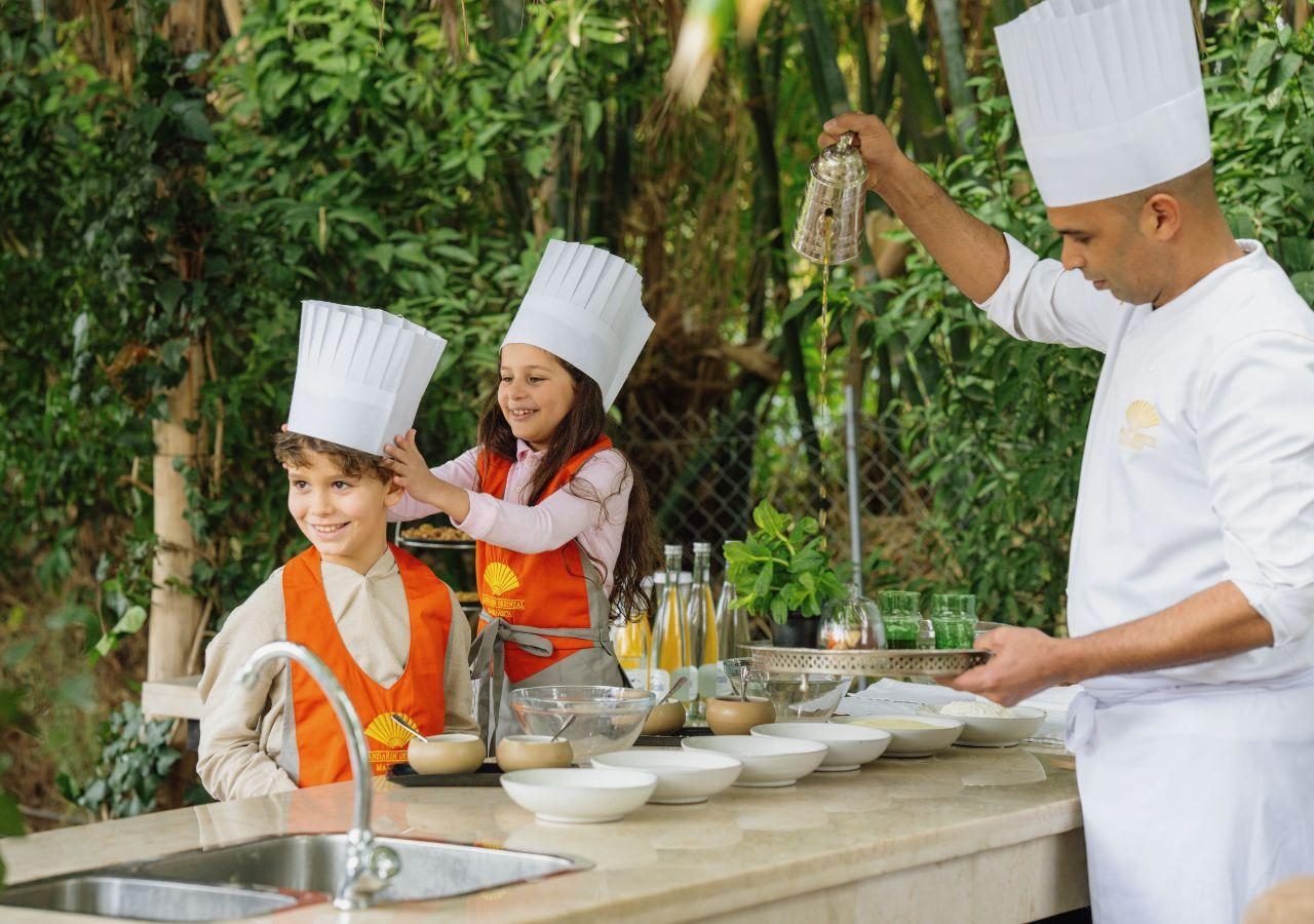 Mandarin Oriental Marrakech Kids Cooking Experience