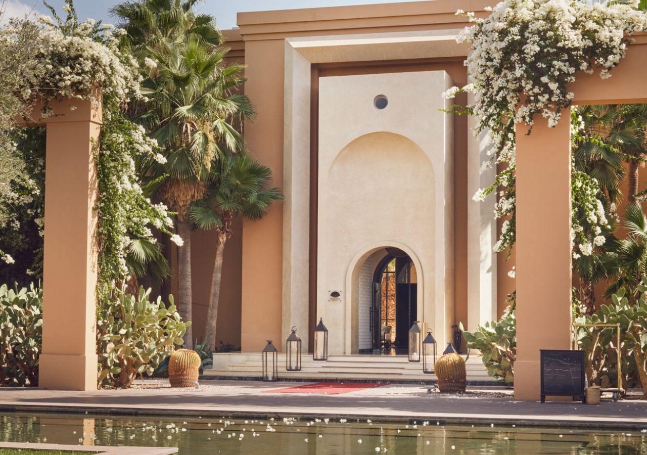 Mandarin Oriental Marrakech Resort Entrance