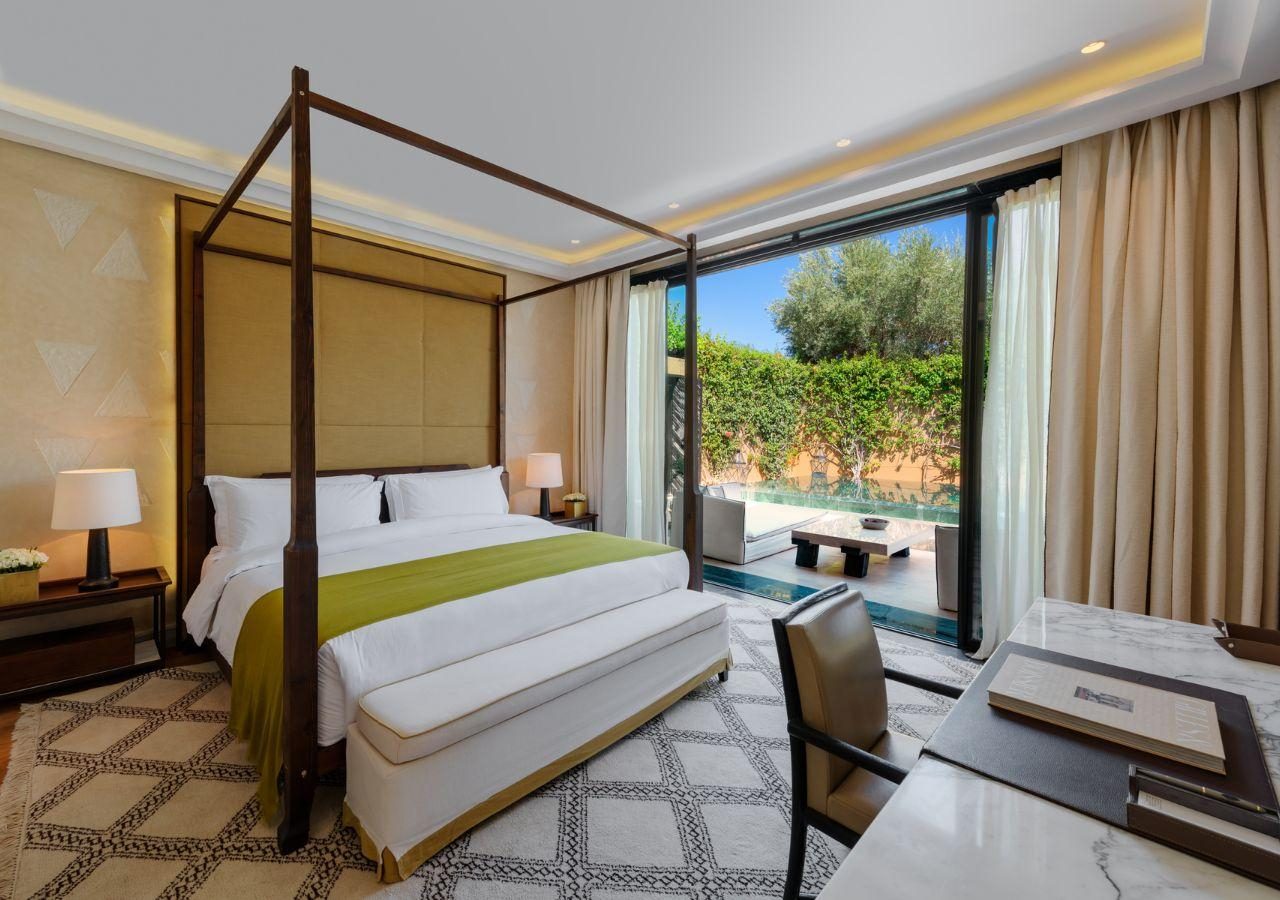 Mandarin Oriental Marrakech Spa Villa Bedroom