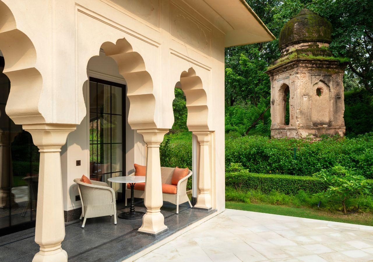 Rajgarh Palace Suite exterior
