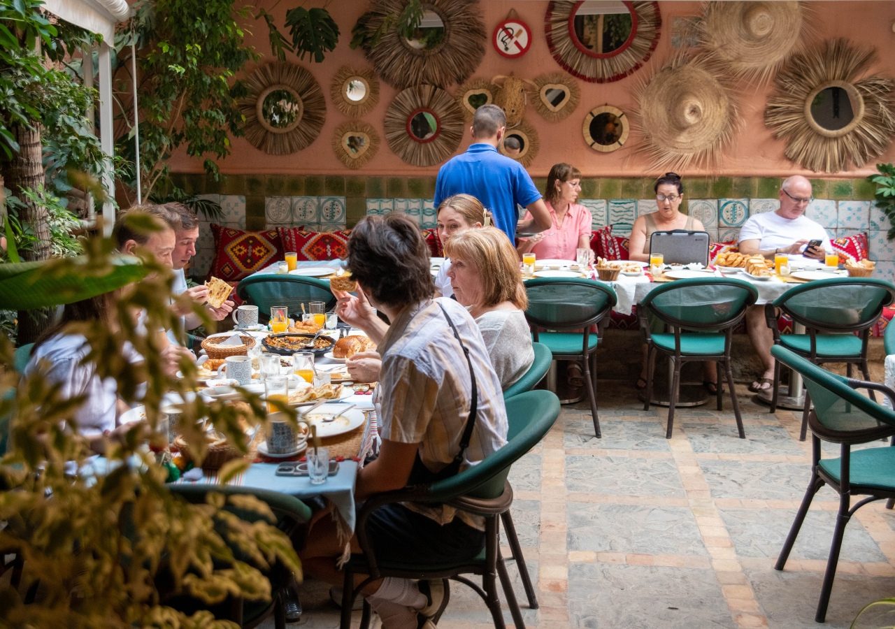 Riad Cherifa Guest Dining