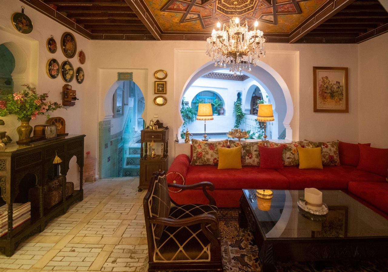 Riad Cherifa Guest Lounge