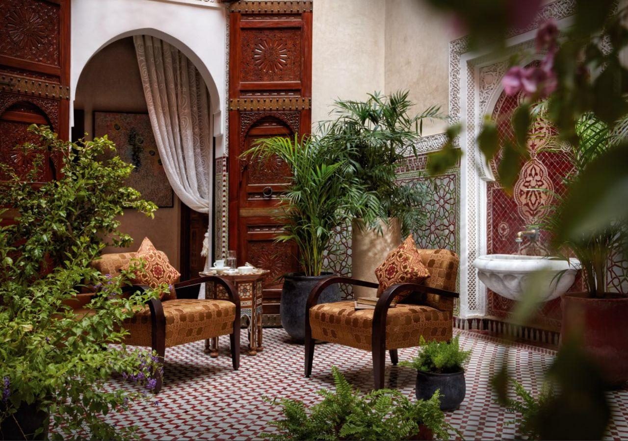Royal Mansour - seating area