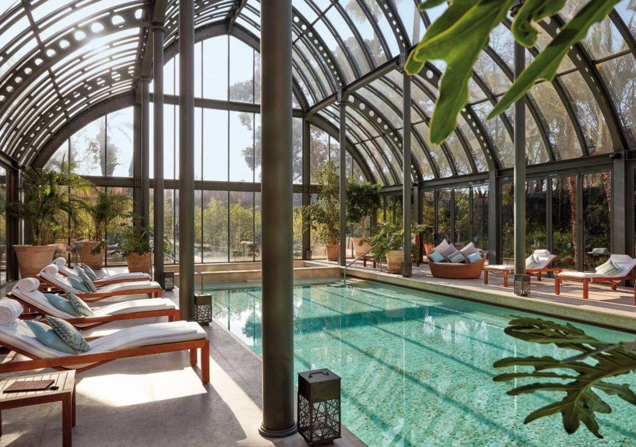 Royal Mansour - spa swimming pool