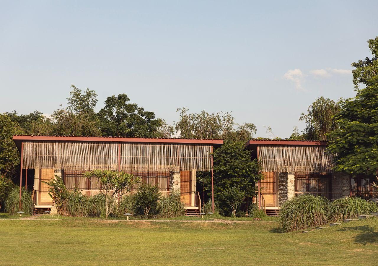 Sanctuary Chitwan National Park Villa Facade