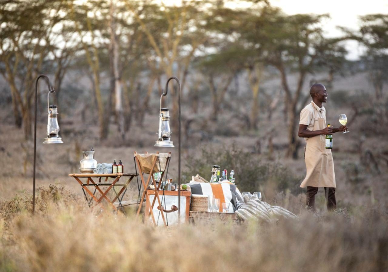 Segera Retreat Lazy Picnics in the bush