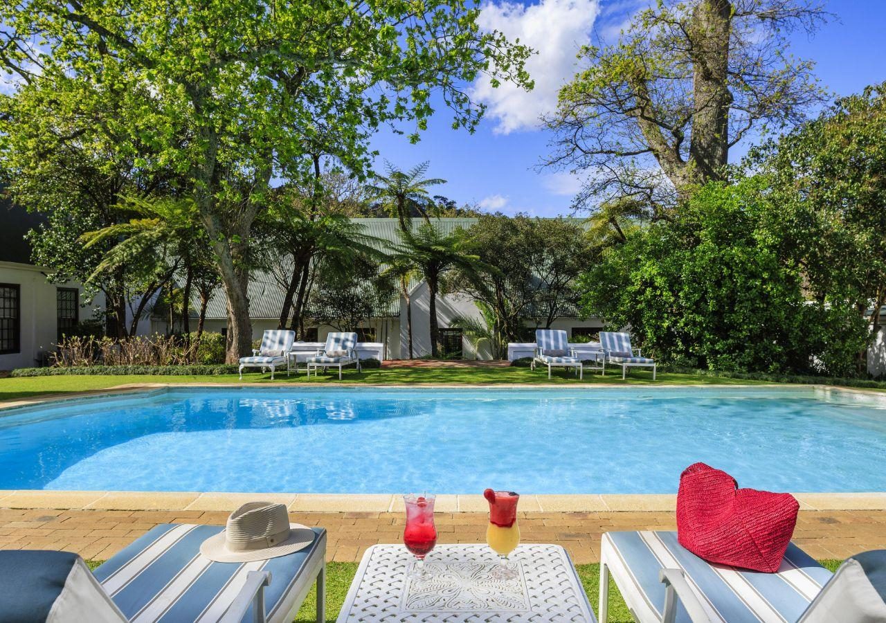 The Cellars Hohenort Heated Swimming Pool