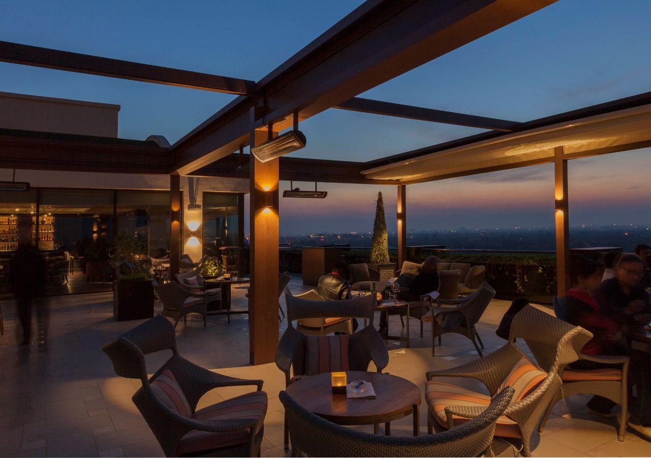 The Oberoi New Delhi Rooftop Lounge