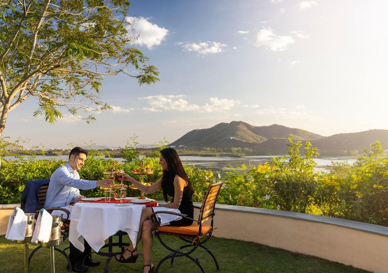 Trident Udaipur Al Fresco Dining