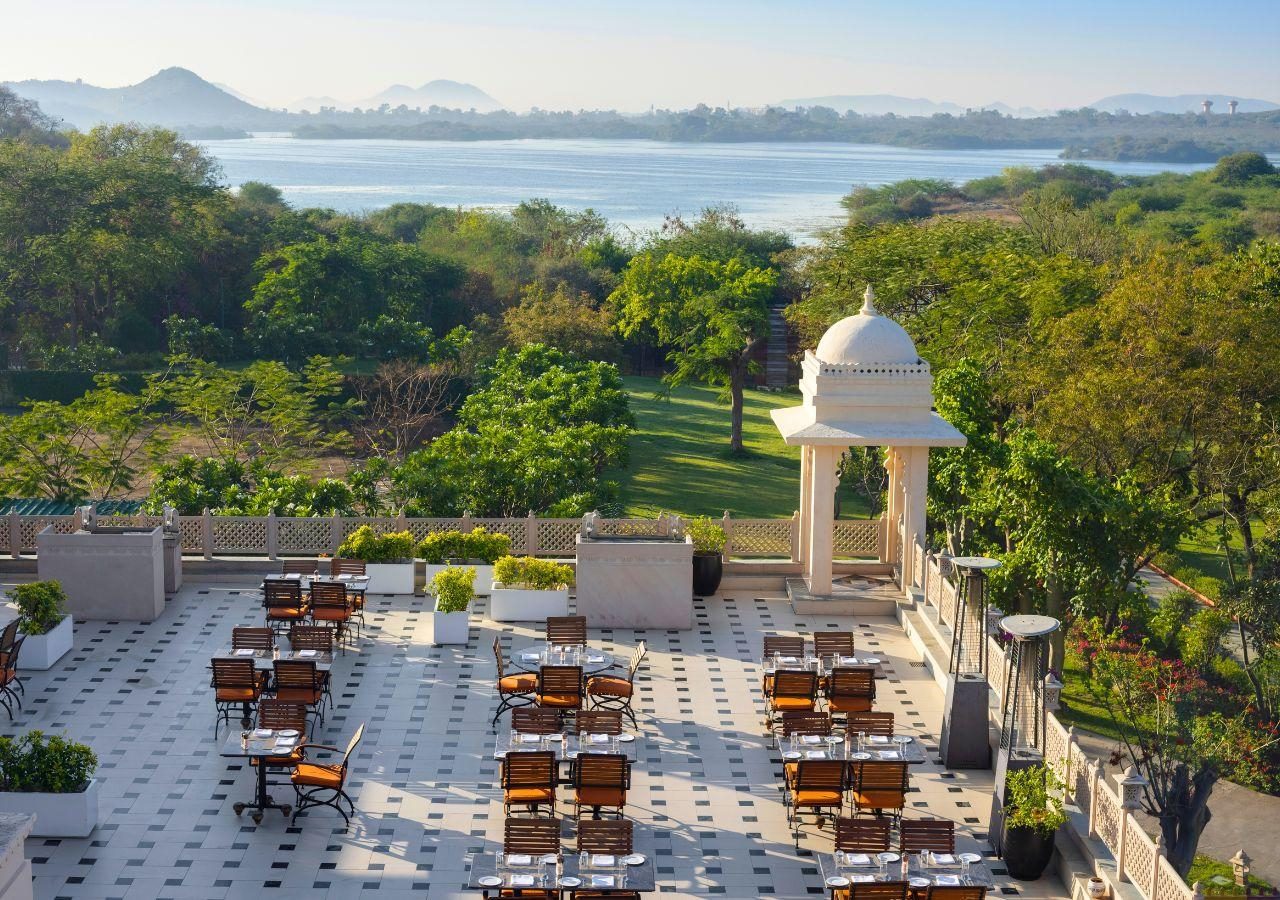 Trident Udaipur Aravali Terrace Dining