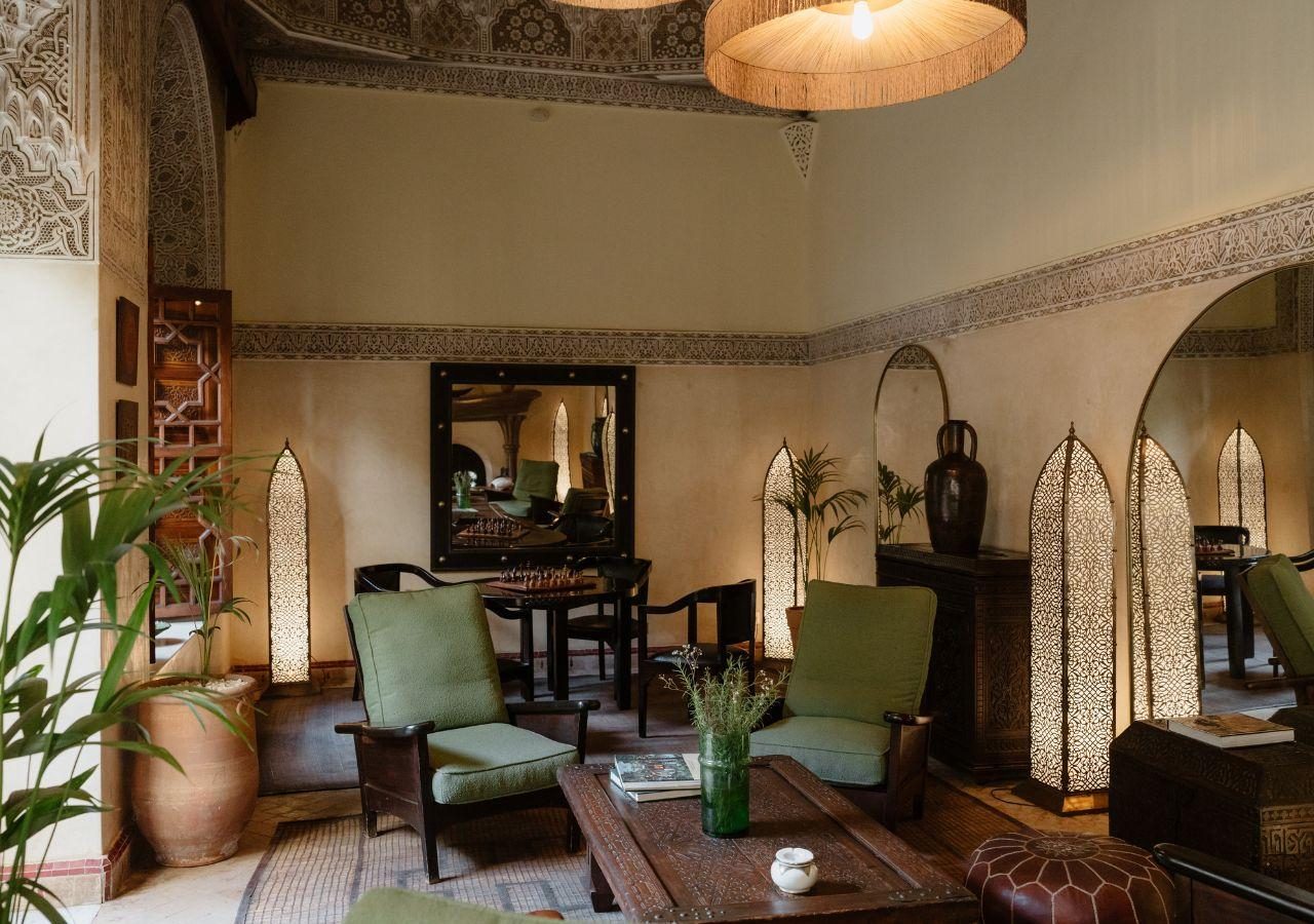 Villa Des Orangers - seating area