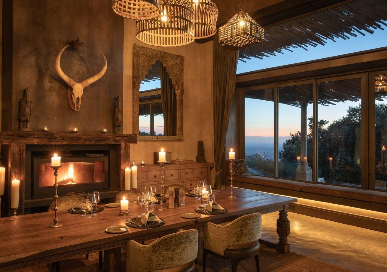 Wild Hill Interior dining area