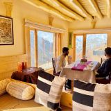 Snow Leopard Lodge Guest Dining