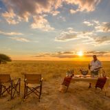 Tau pan camp sundowners view 1280