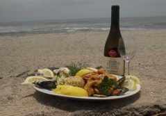 Cape Cross Lodge fresh seafood