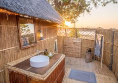 B outdoor bathroom