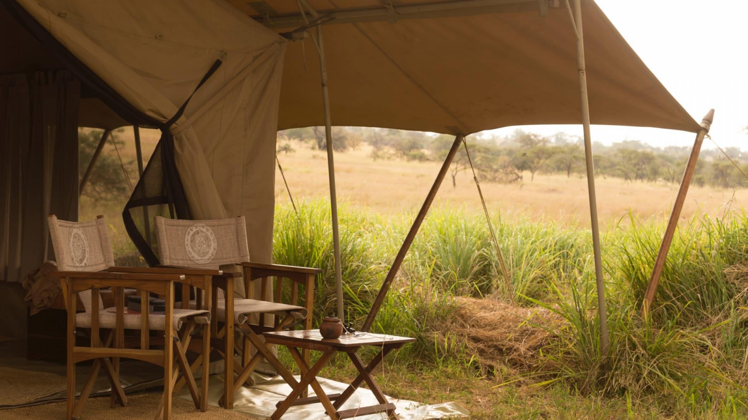 H Serengeti Safari Camp tent exterior