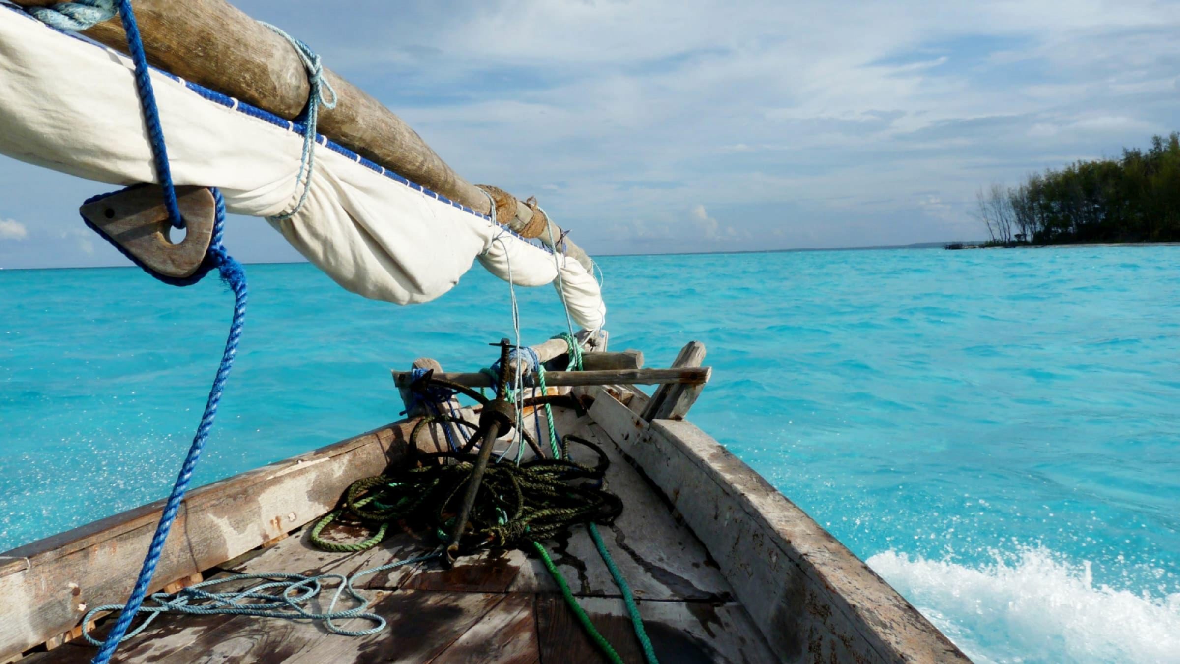 Tanzania safari beach hero boat dhow