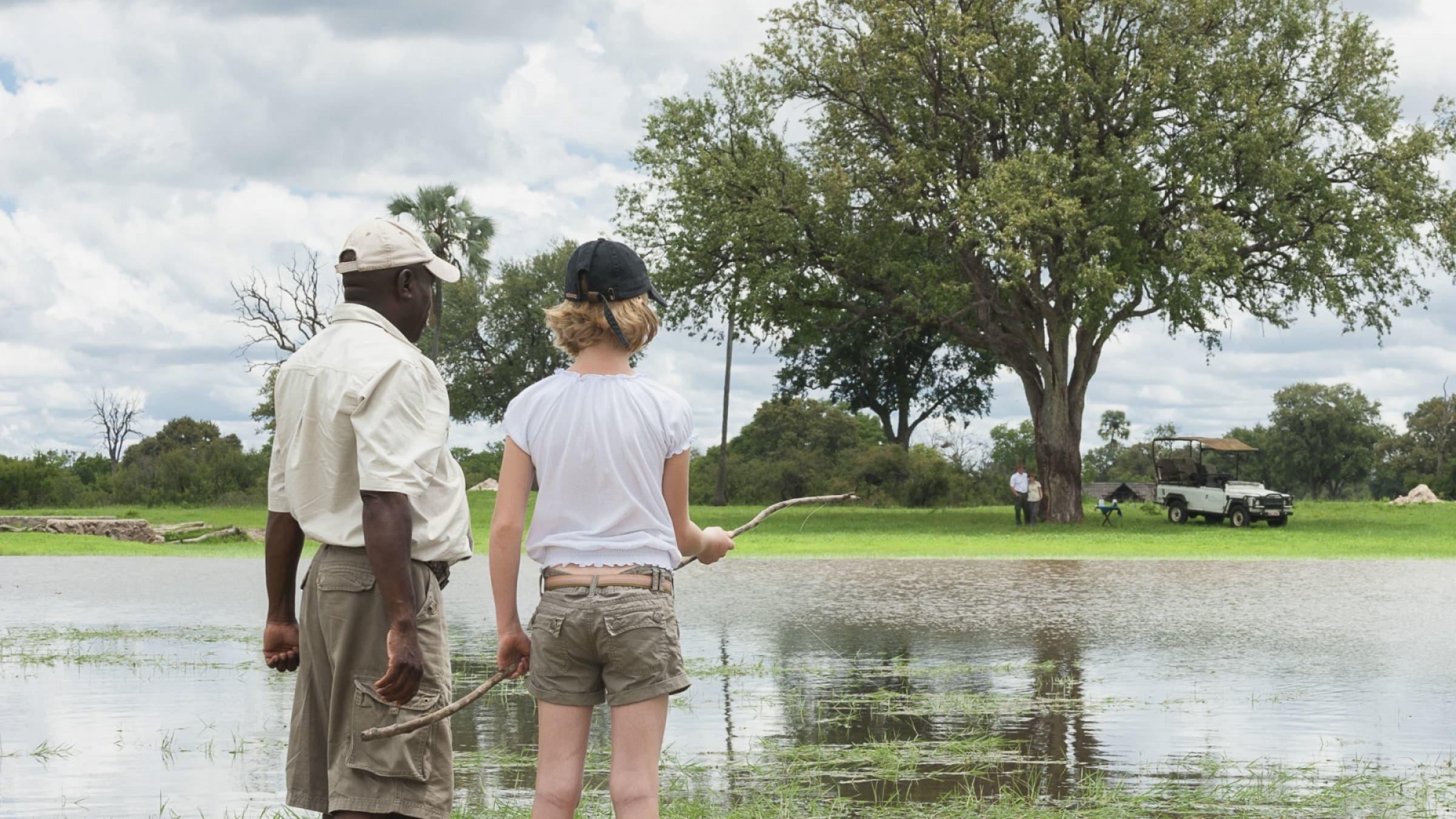 Zimbabwe family fishing