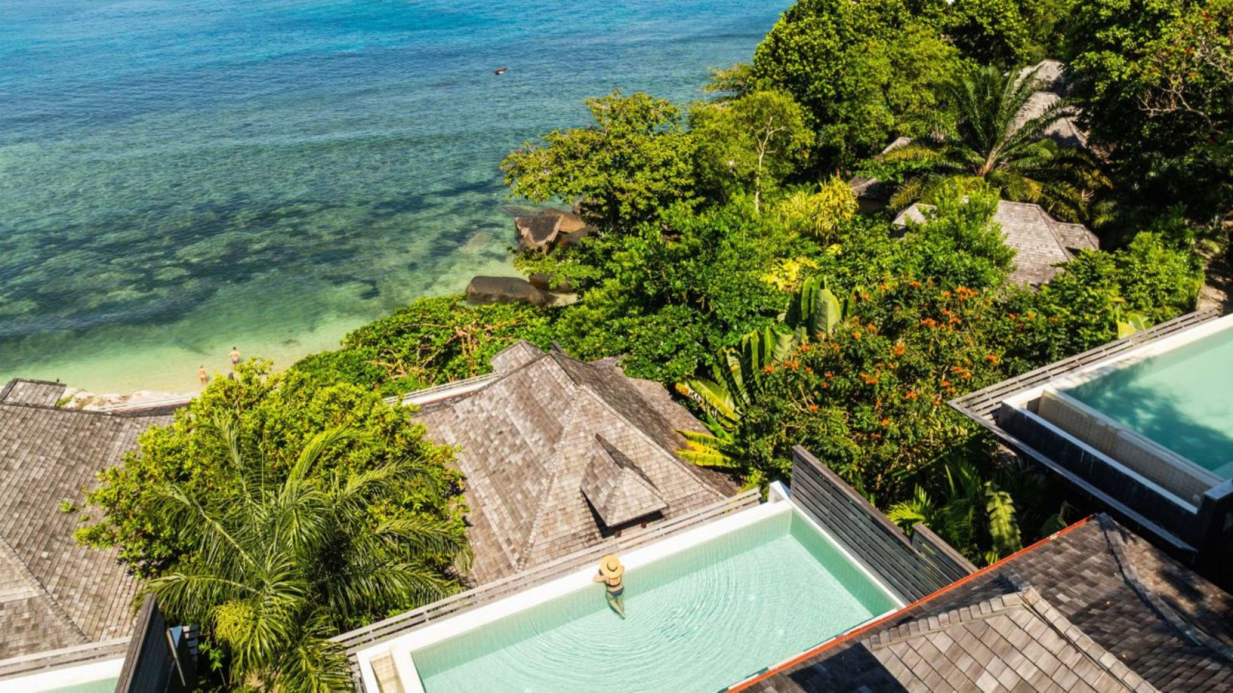 Hilton Seychelles Northolme Resort Spa  - infinity pool hero