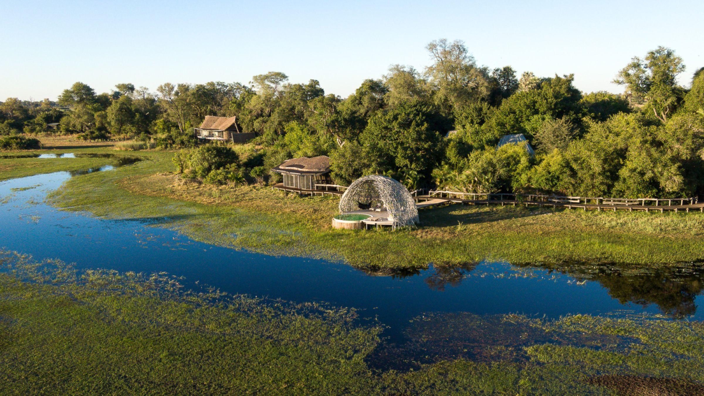 Jao Camp hero - aerial view