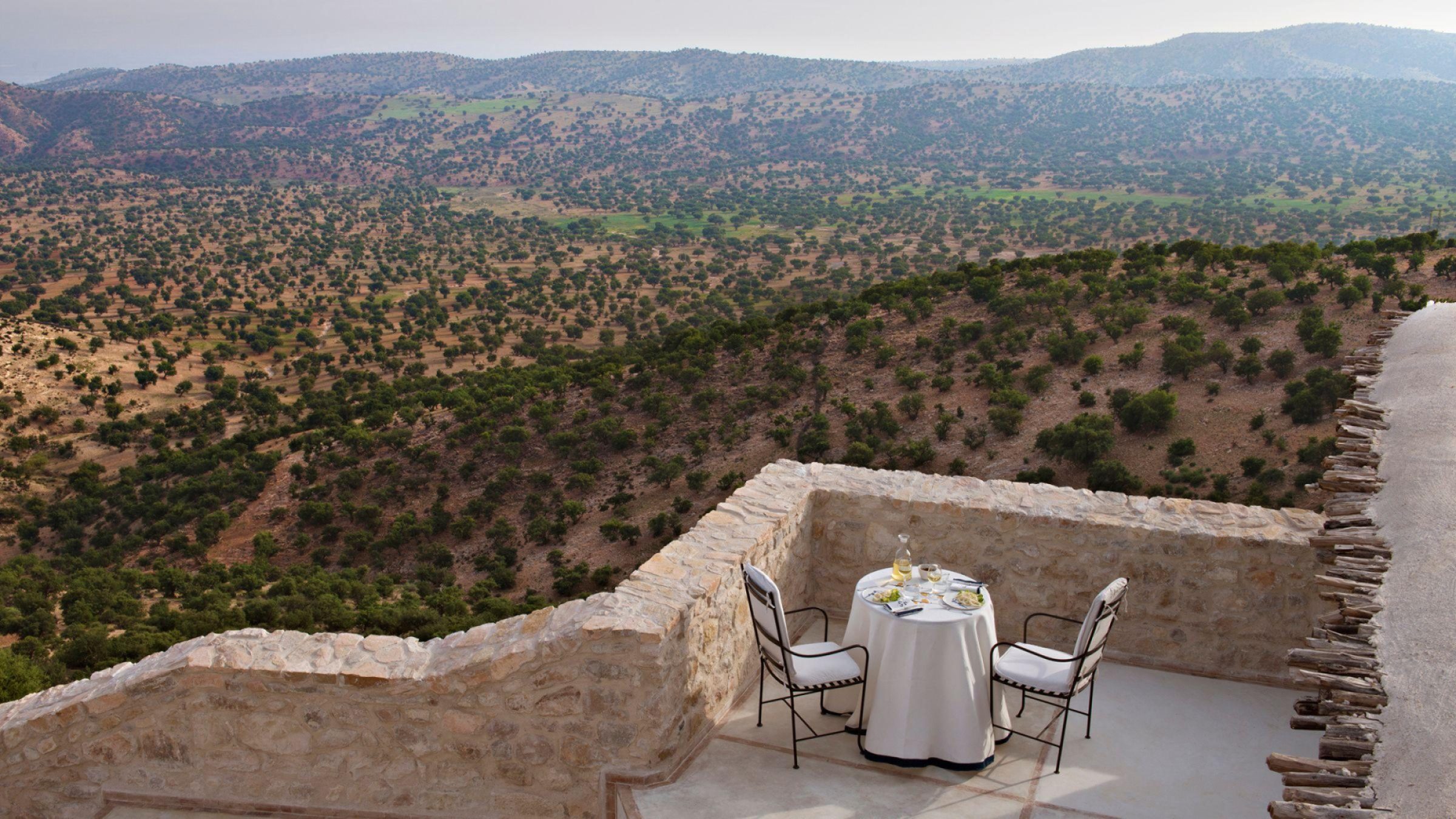 La Maison des Arganiers - property wall and view - hero