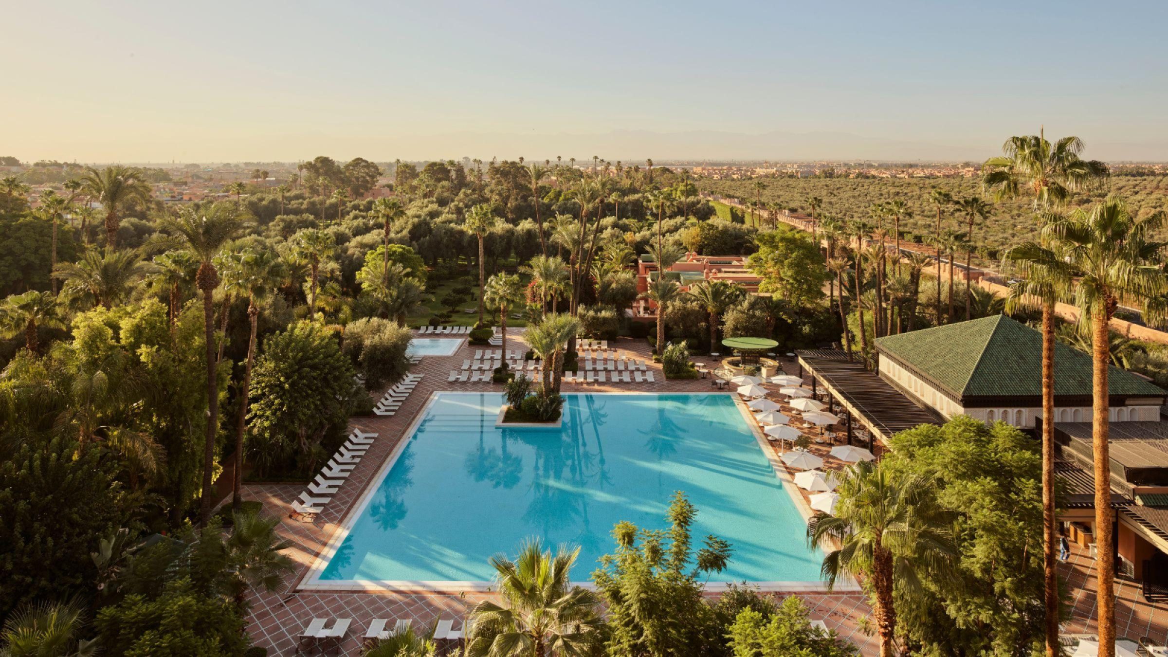 La Mamounia hero image aerial view