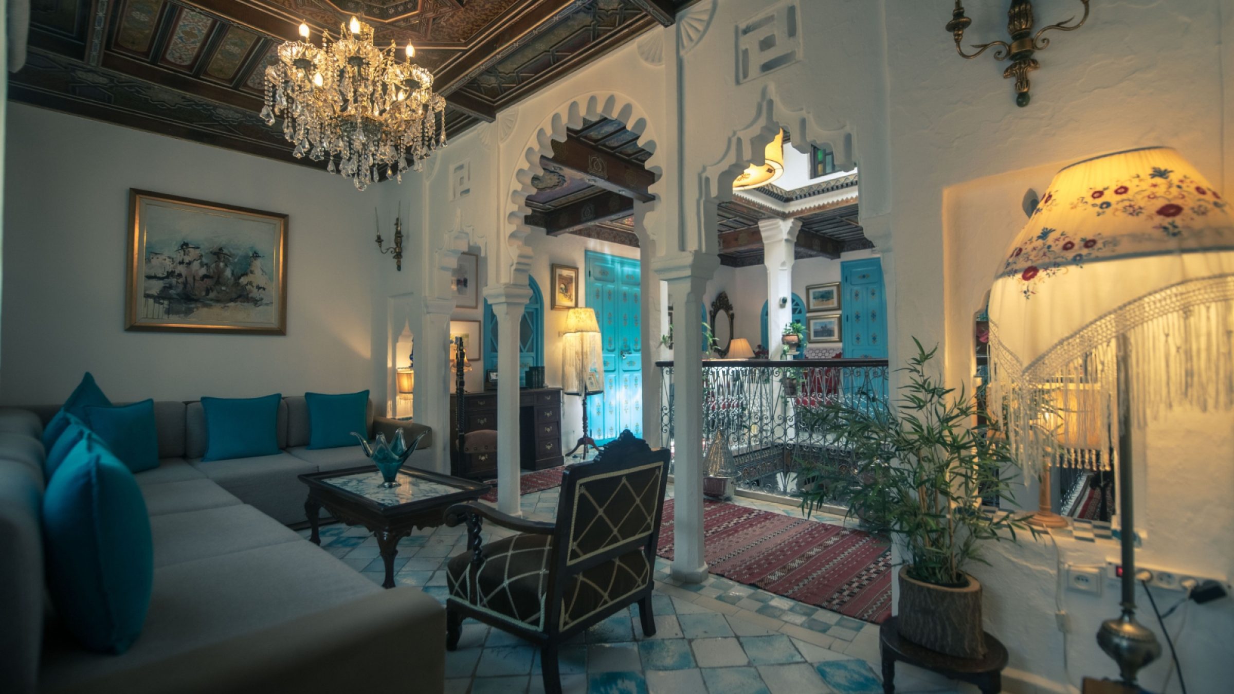 Riad Cherifa Guest Lobby