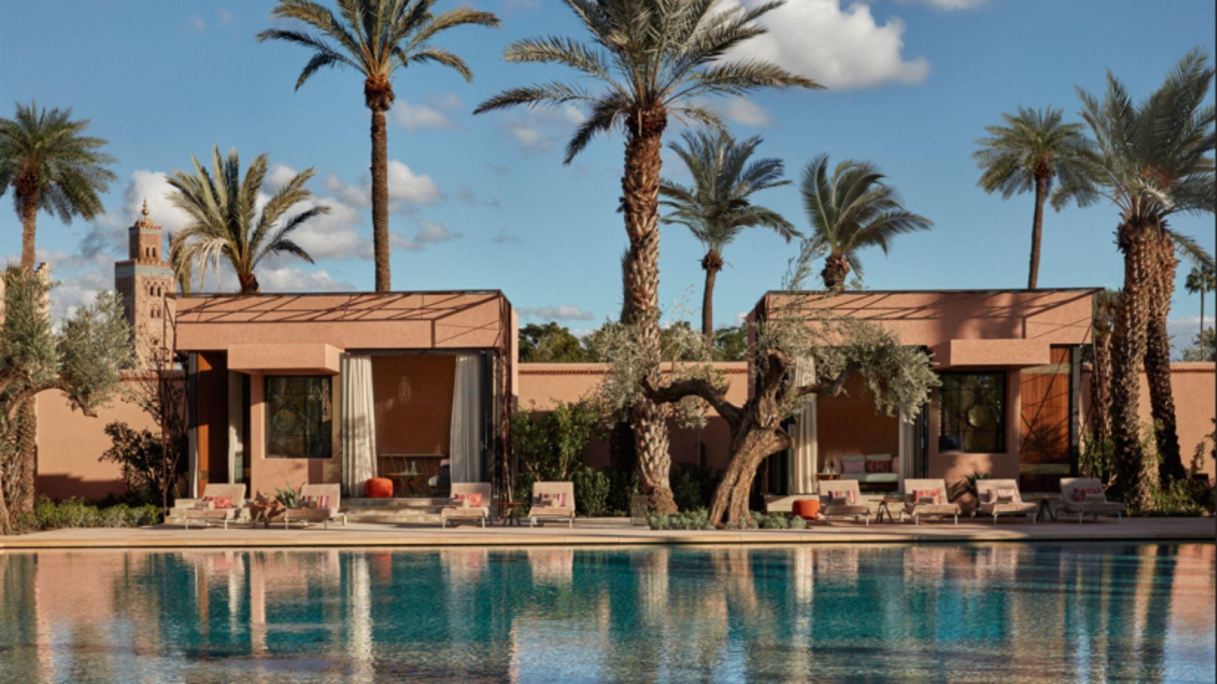 Royal Mansour - hero image of swimming pool