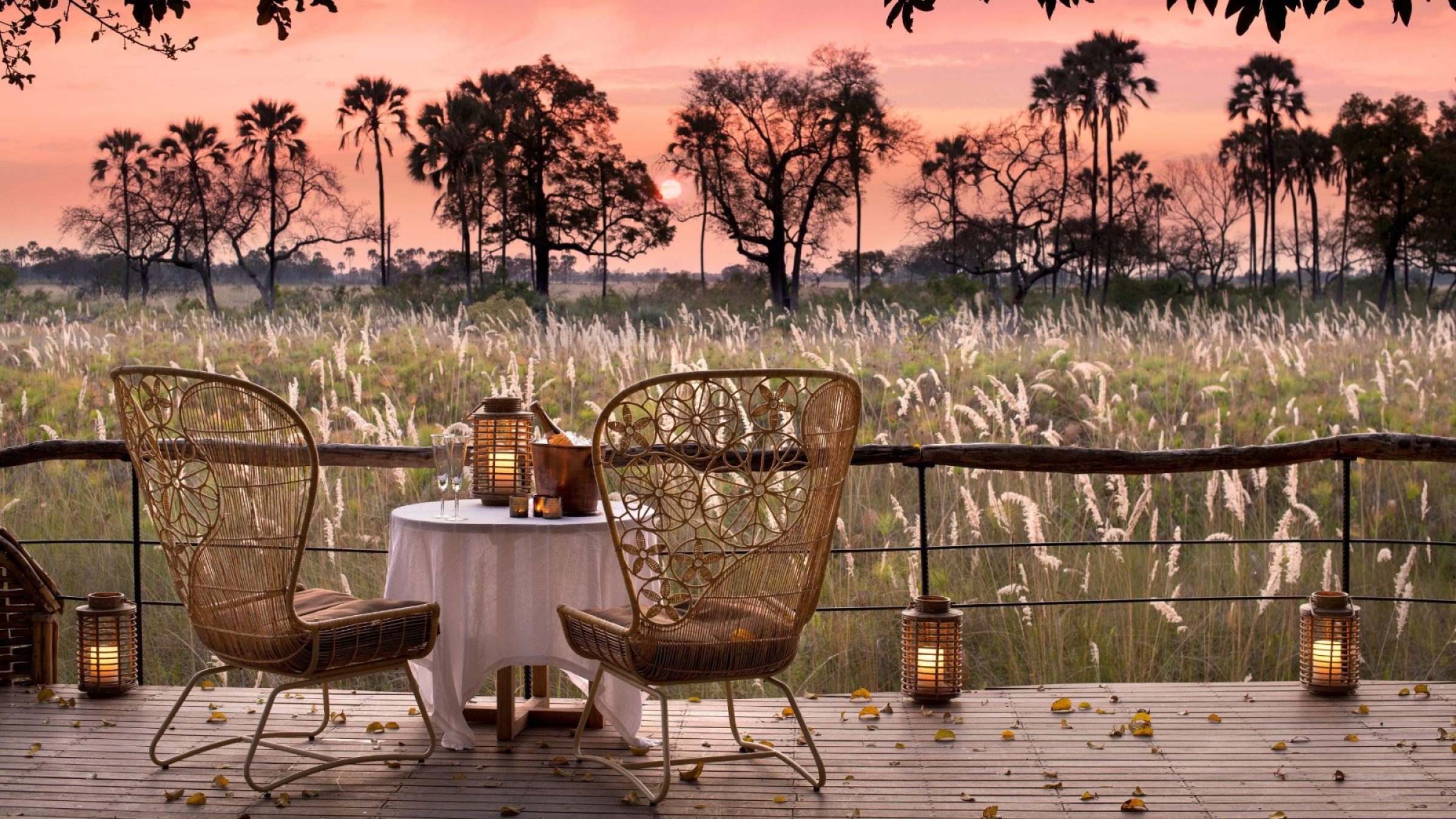 Sandibe Okavango Safari Lodge Hero