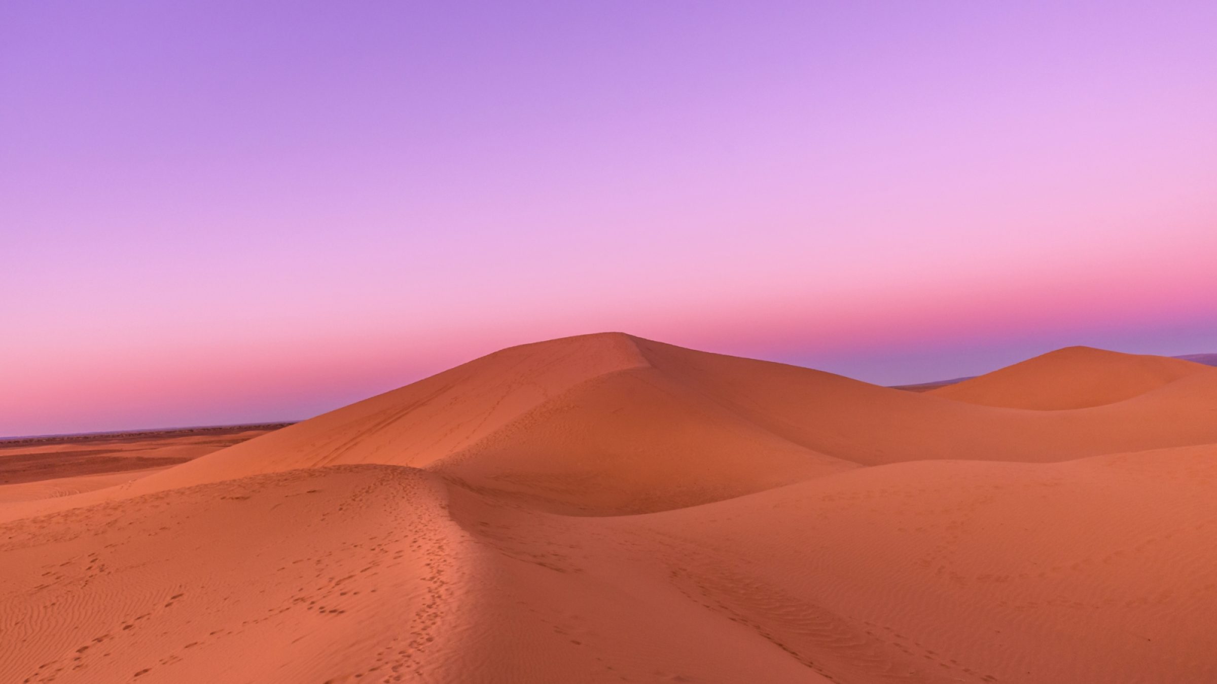 Sahara Desert Sunset