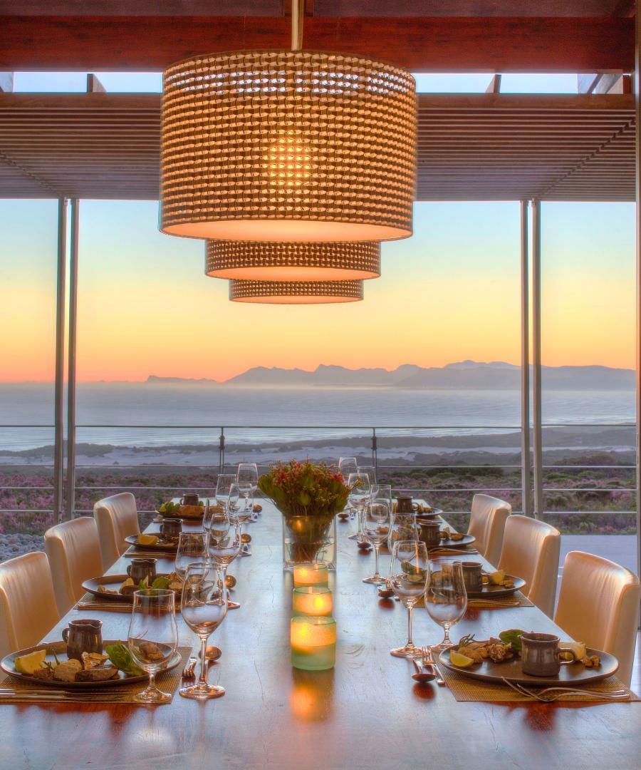 Grootbos Private Villas Dining Area